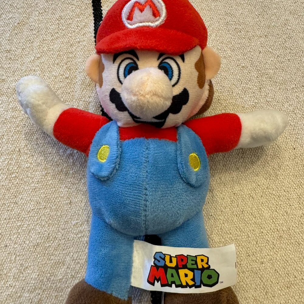 2021 Nintendo Super Mario 8 Inch Mario Plush Toy